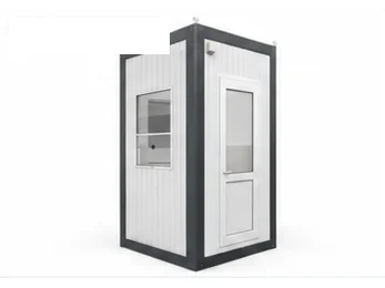 Cabine de sécurité 1,35 × 1,35 m – kiosque et cabine CIBO World à Abidjan, Côte d'Ivoire – vue 3