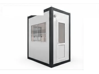 Cabine de sécurité 1,35 × 2,10 m – kiosque et cabine CIBO World à Abidjan, Côte d'Ivoire – vue 3