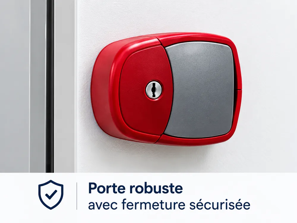 Poignée de porte à fermeture sécurisée de chambre froide positive – CIBO World Abidjan