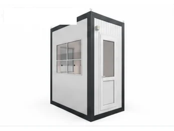 Cabine de sécurité 1,35 × 2,10 m – kiosque et cabine CIBO World à Abidjan, Côte d'Ivoire