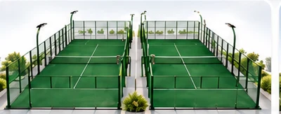 Terrain de padel Duo Club – équipement sportif CIBO World à Abidjan, Côte d'Ivoire